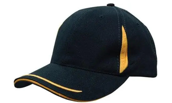 Headwear Cap With Crown Inserts & Sandwich X12 - 4098 - City Workwear